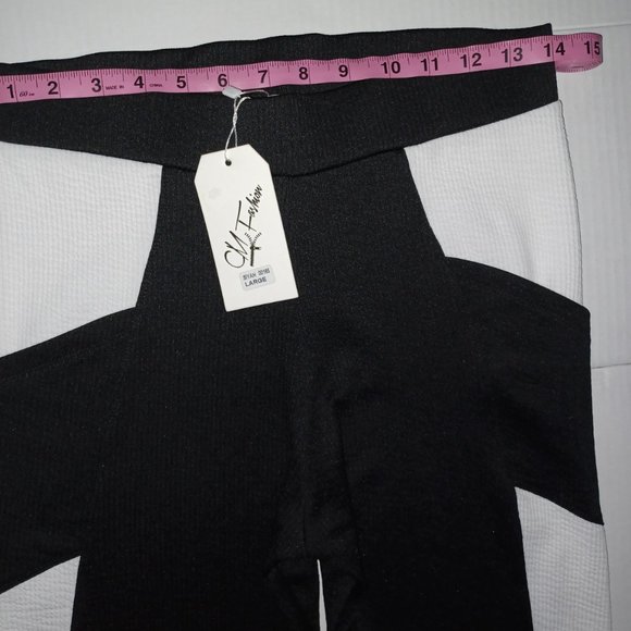 CM FASHION WOMEN'S RIBBED JOGGER STYLE PANTS - Picture 5 of 10